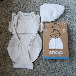 Snoo bundle 3 sleep sacks and sheet
